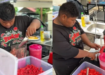 Tular Remaja Disleksia Jual Air Tembikai Nak Bantu Keluarga, Konsep ‘Bayar Seikhlas Hati’ Sentuh Hati Masyarakat