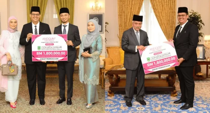 Anggun Cotton Kongsi Rezeki Zakat Perniagaan RM1.8 Juta
