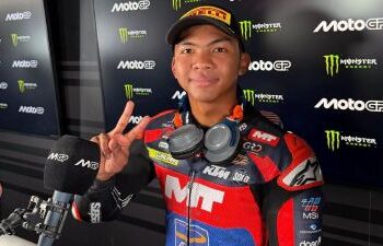 Hakim Danish cipta sejarah di Brno, dari petak ke-14 ke podium tertinggi
