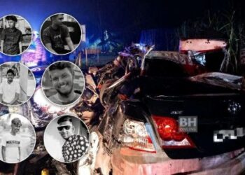 6 maut kemalangan: ‘Keluar lepak selepas sembahyang, pulang sebagai jenazah’