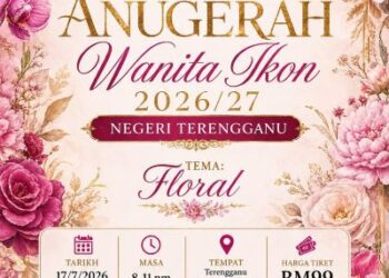 Siapakah bakal bergelar Wanita Ikon Terengganu 2026/2027? Saksikan pengumumannya 17 Julai ini