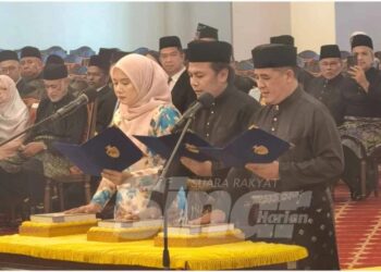 8 ADUN BN, 2 PN angkat sumpah Exco Negeri Sembilan