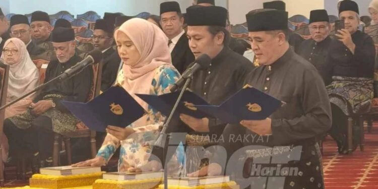 8 ADUN BN, 2 PN angkat sumpah Exco Negeri Sembilan