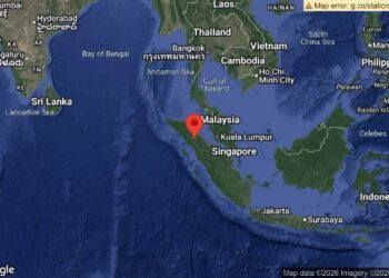 Gempa 6.9 Sumatera dirasai di Pulau Pinang, tiada kerosakan dilapor