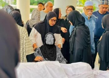 Sempat melihat jenazah anak dikebumi, ibu meninggal dunia selepas terkulai di tanah perkuburan
