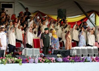Agong, Raja Permaisuri zahir ucapan Selamat Menyambut Hari Kebangsaan ke-69