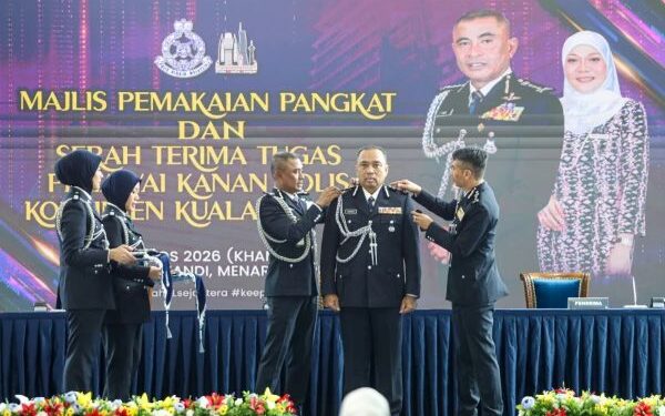 5 pegawai kanan Polis KL naik pangkat, Sazalee dilantik terajui JSJ